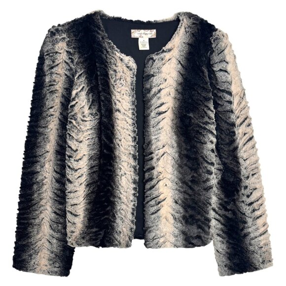 Band of Gypsies Jackets & Blazers - BAND OF GYPSIES SOFT FAUX FUR JACKET BOHO FESTIVAL INDIE SLEEZE STREET LUX M